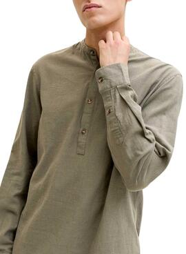 Hemd Jack and Jones Sommergrün für Herren