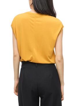 T-shirt Vila Modala gelb für Damen