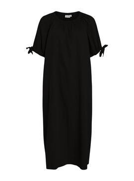Schwarzes Vila Vinille Kleid für Damen