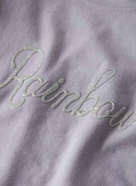 T-shirt Name It Dybba lila für Mädchen