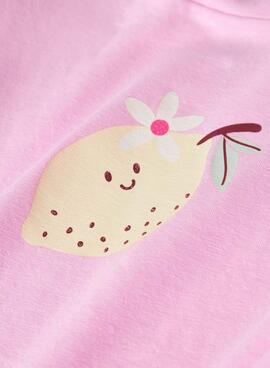 T-Shirt Name It Flittaz rosa für Mädchen