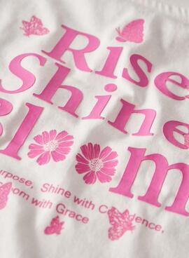 T-shirt Name It Futia Weiß für Mädchen