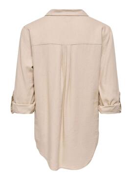 Bluse Only Goa beige für Frauen