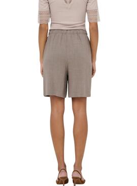 Bermuda-Shorts Only Siesta beige für Damen