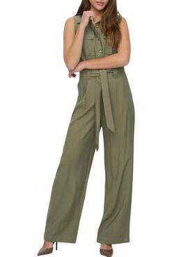 Jumpsuit Only Tila grün für Frauen