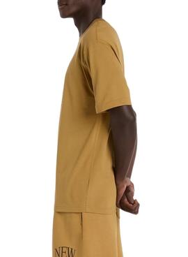 T-Shirt New Balance Logo Senf für Herren