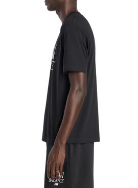T-Shirt New Balance Logo schwarz für Herren