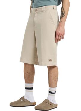 Bermudas Dickies 247 in Beige für Herren.