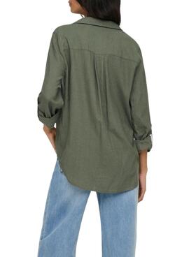 Bluse Only Goa in Grün für Damen.