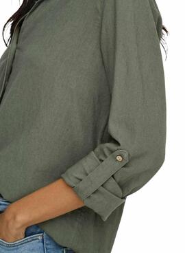 Bluse Only Goa in Grün für Damen.