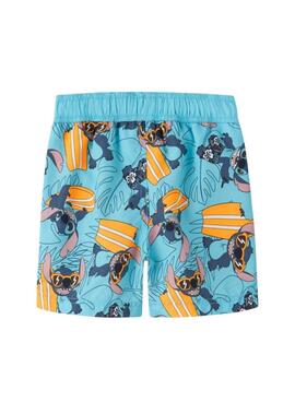 Badehose Name It Mouritz Stitch türkis für Jungen