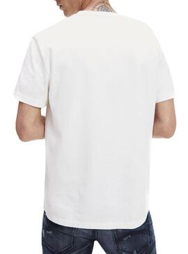 T-Shirt Tommy Jeans Big Flag Weiß Herren