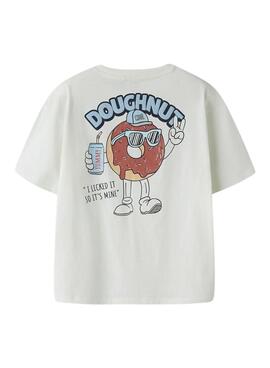 T-shirt Name It Foxe weiß für Jungen