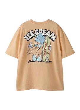 T-shirt Name It Foxe Koralle für Jungen