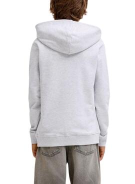 Sweatshirt Jack and Jones Rain grau für Jungen