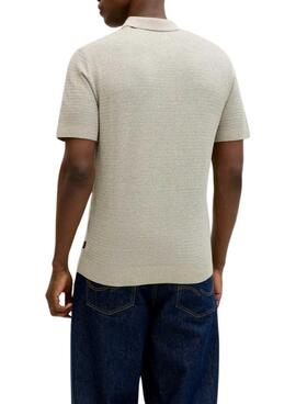 Strickpolo Jack and Jones Bluriley in Grün für Herren