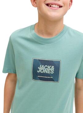 T-shirt Jack and Jones Rain in Grün für Kinder