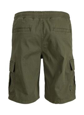 Bermudas Jack and Jones Cole Cargo in Grün für Herren