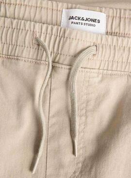 Bermudas Jack and Jones Cole Cargo beige für Männer.