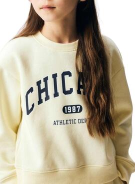 Sweatshirt Name It Fabia gelb für Mädchen