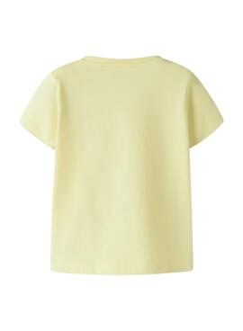 T-Shirt Name It Fentaz gelb für Mädchen