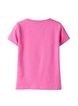 T-Shirt Name It Fentaz rosa für Mädchen