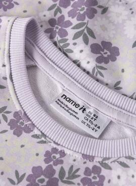 Sweatshirt Name It Dartia lila für Mädchen