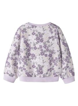 Sweatshirt Name It Dartia lila für Mädchen