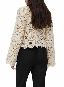 Only Waterly beige Damenjacke