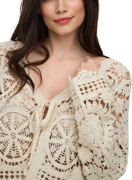 Only Waterly beige Damenjacke