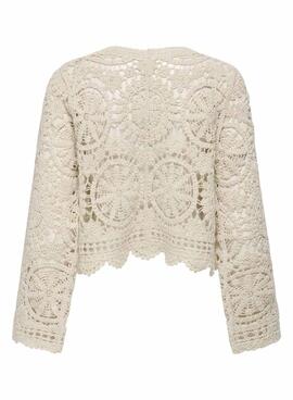 Only Waterly beige Damenjacke