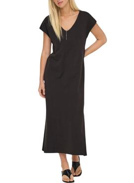 Kleid Only Mara in Schokoladenfarbe für Damen