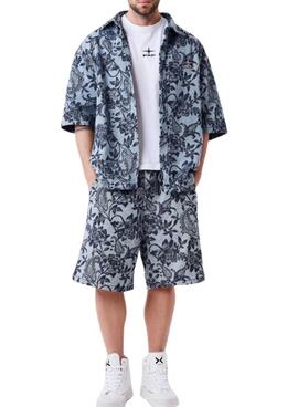 Bermudas Project x Paris Jacquard in Blau für Herren.