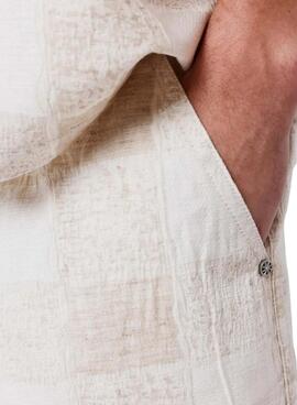 Bermudas Projekt x Paris Jacquard beige für Herren.