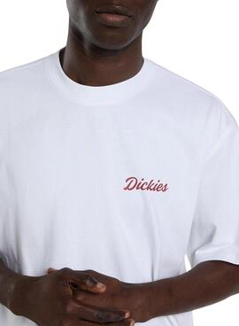 T-Shirt Dickies Wellsville weiß für Herren