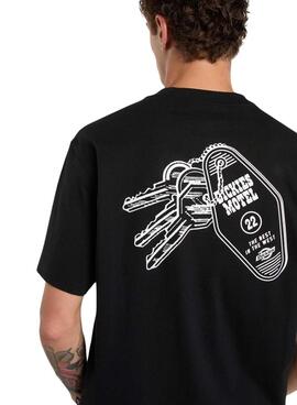 T-Shirt Dickies Plain City Schwarz für Herren