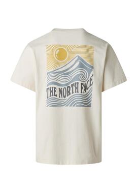 T-Shirt The North Face Mountain beige für Herren