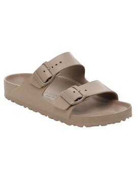Sandalen Birkenstock Arizona EVA beige für Damen