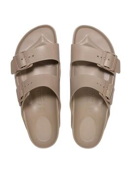 Sandalen Birkenstock Arizona EVA beige für Damen