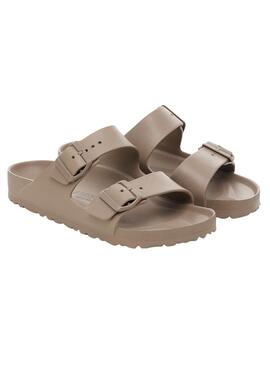 Sandalen Birkenstock Arizona EVA beige für Damen