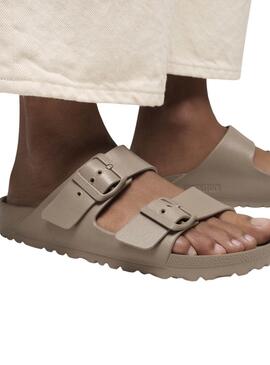 Sandalen Birkenstock Arizona EVA beige für Damen