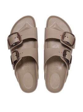 Sandalen Birkenstock Arizona Big Buckle Eva beige für Damen
