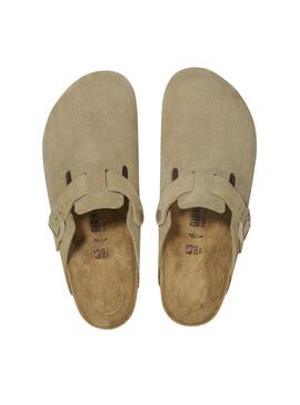 Clogs Birkenstock Boston Grün