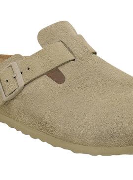 Clogs Birkenstock Boston Grün