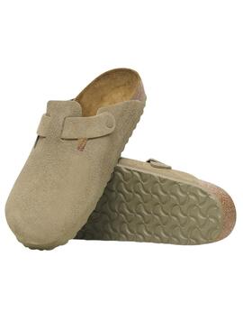 Clogs Birkenstock Boston Grün