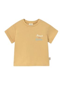 T-shirt Mayoral mit Senf Nachricht für Baby.