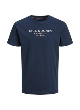 T-shirt Jack and Jones Bluarchie navy blue for men