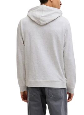 Sweatshirt Jack and Jones Cole grau für Herren.