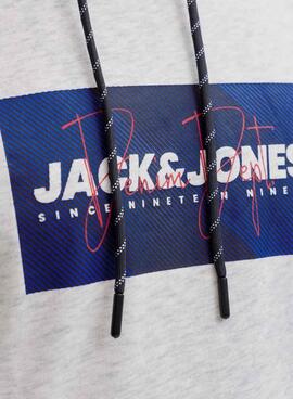 Sweatshirt Jack and Jones Cole grau für Herren.