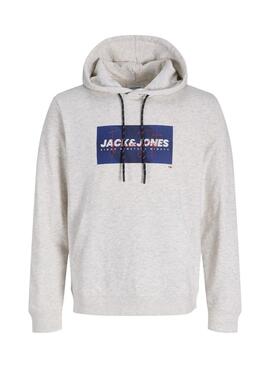 Sweatshirt Jack and Jones Cole grau für Herren.